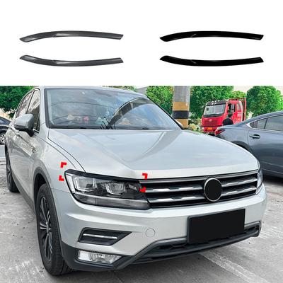 For Volkswagen VW Tiguan MK2 2017- Car Headlight Eyebrow Eyelid Lamp Head Light Eyebrows Exterior Modification Accessories