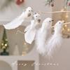 2pcs Christmas Tree Decoration Artificial Bird Pendant Simulated Artificial Foam Birds