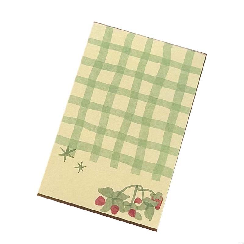 Strawberry Sticky Note Lovely Writing Pad Notepad Simple Memo Pad Easy to Write Multifunctional Note Pad Paper Pads