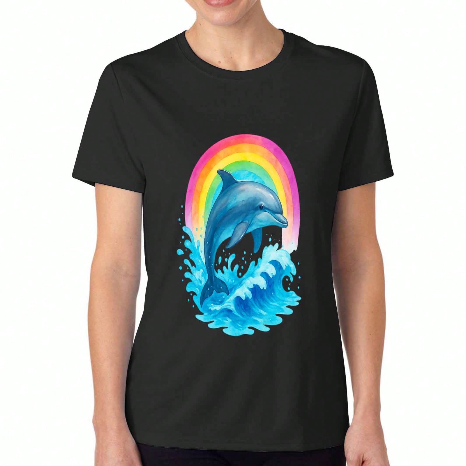 Rainbow Chihuahua Mom unisex Cotton T Shirt, Premium Cotton Graphic, Durable, Casual Fashion. Funny Chihuahua With Sunglasses Print,Perfect Gift For D S разноцветный