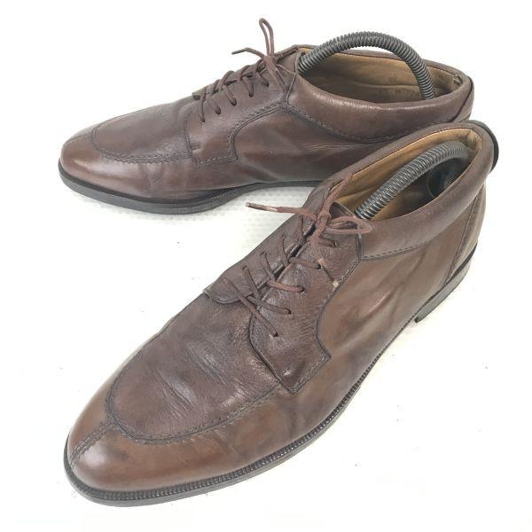 Spain 80s-90s Mezlan Chukka Boots 9.5M 27.5cm Brown Leather Dress Shoes(USED)
