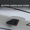 Vehicle Reverse Camera Silicone Rain Shade Cover Weatherproof Auto Rear Camera Rain Shield for Clear Image in Wet Conditions