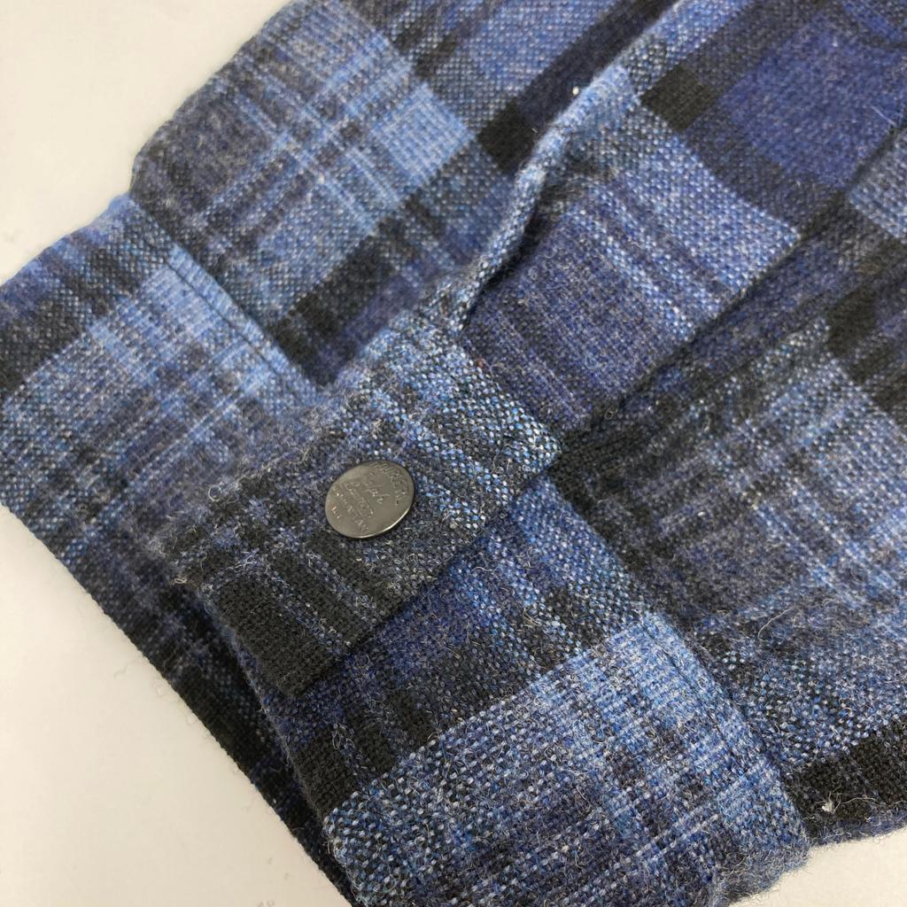 RRL 2022 Double Mackinaw Cruiser Jacket Jacket L blueUsed