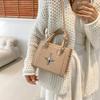 Trendy Stylish Star Mark Pu Small Handbag For Women Fashionable Shoulder Bag