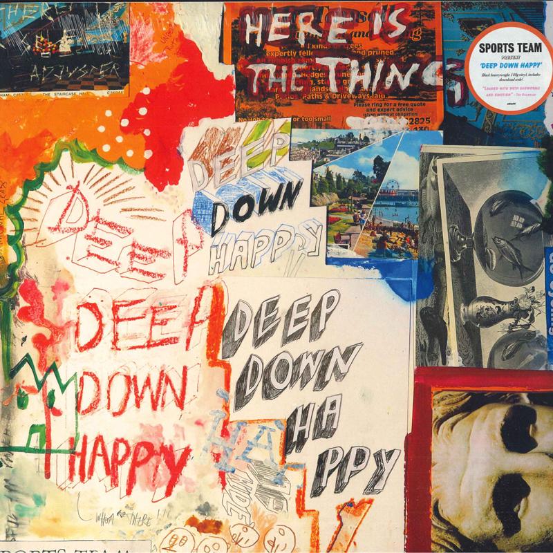 

LP Record SPORTS TEAM - Deep Down Happy 0869288 Big Desert, Isl 2020 UK Rock
