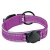 QR Code Waterproof Positioning Pet Collar with AirTag Protective Case Reflective Explosion-Proof Flashing Dog Collar