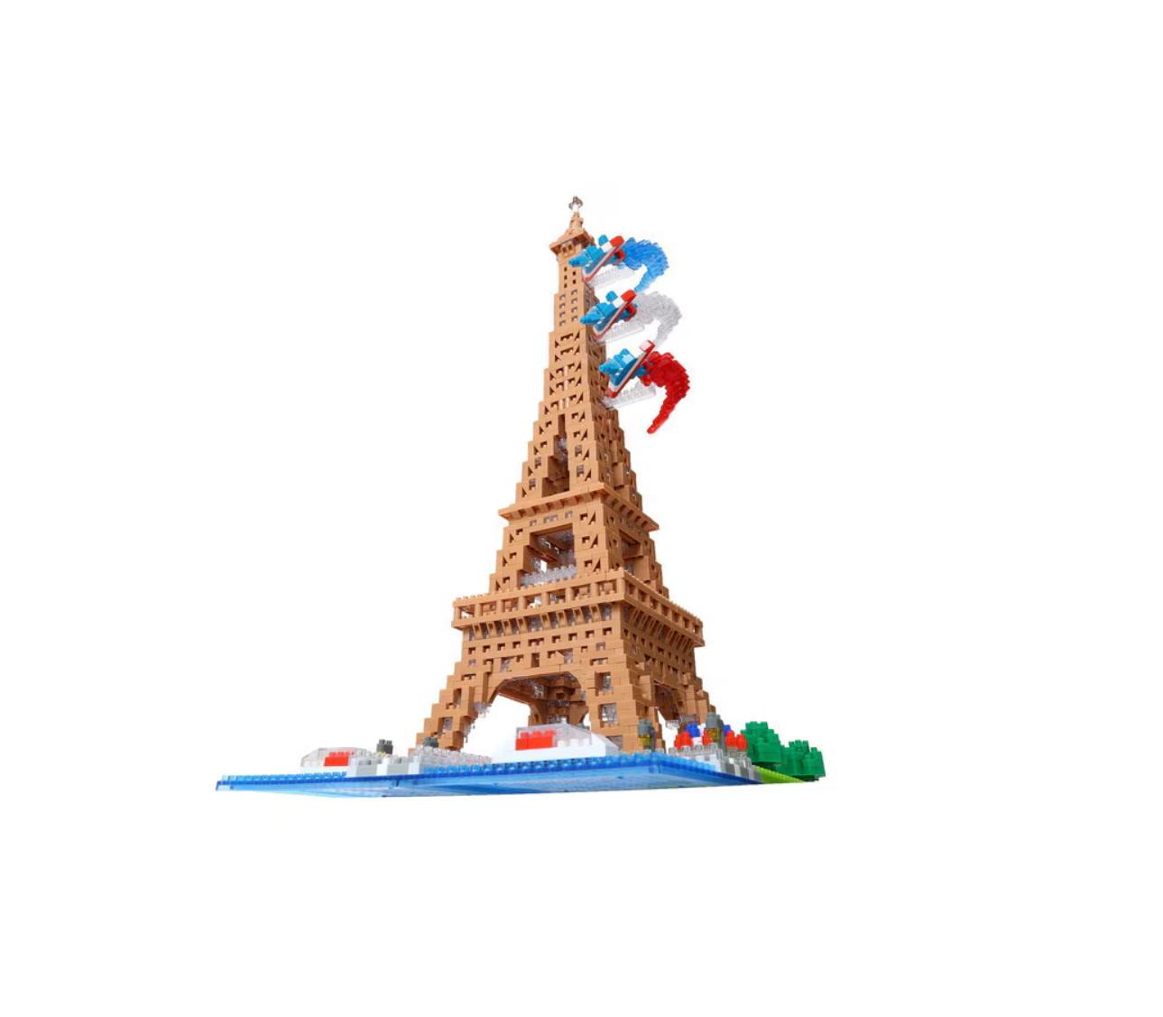 

Kawada NB-057 Nanoblock Banks of the Seine in Paris DELUXE EDITION Japan NEW