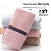 Soft Pure Cotton Lint-Free Face Towel - Absorbent Jacquard Design for Adults