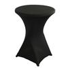 Einfache Installation Cocktail-Tischdecken Spandex-Tischabdeckung