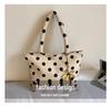 2026 Fashionable Polka Dot Large Capacity Women's Tote Bag - Versatile Handheld & Shoulder Bag