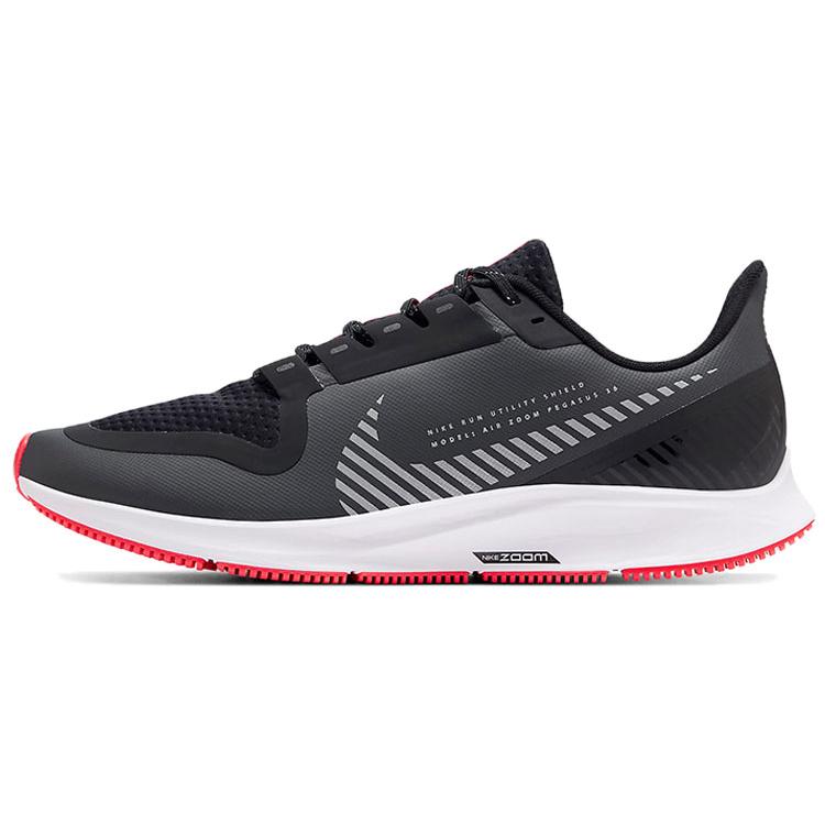 New Nike Air Zoom Pegasus 36 Shield 'Dark Smoke Grey Silver' AQ8005-004