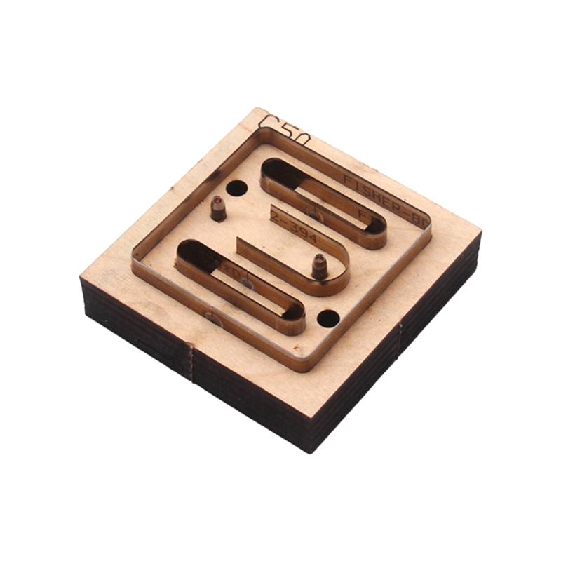 1 штука Шаблон ручной пробивки Шаблон для производства ремней Сделай сам Шаблон для резки кожи