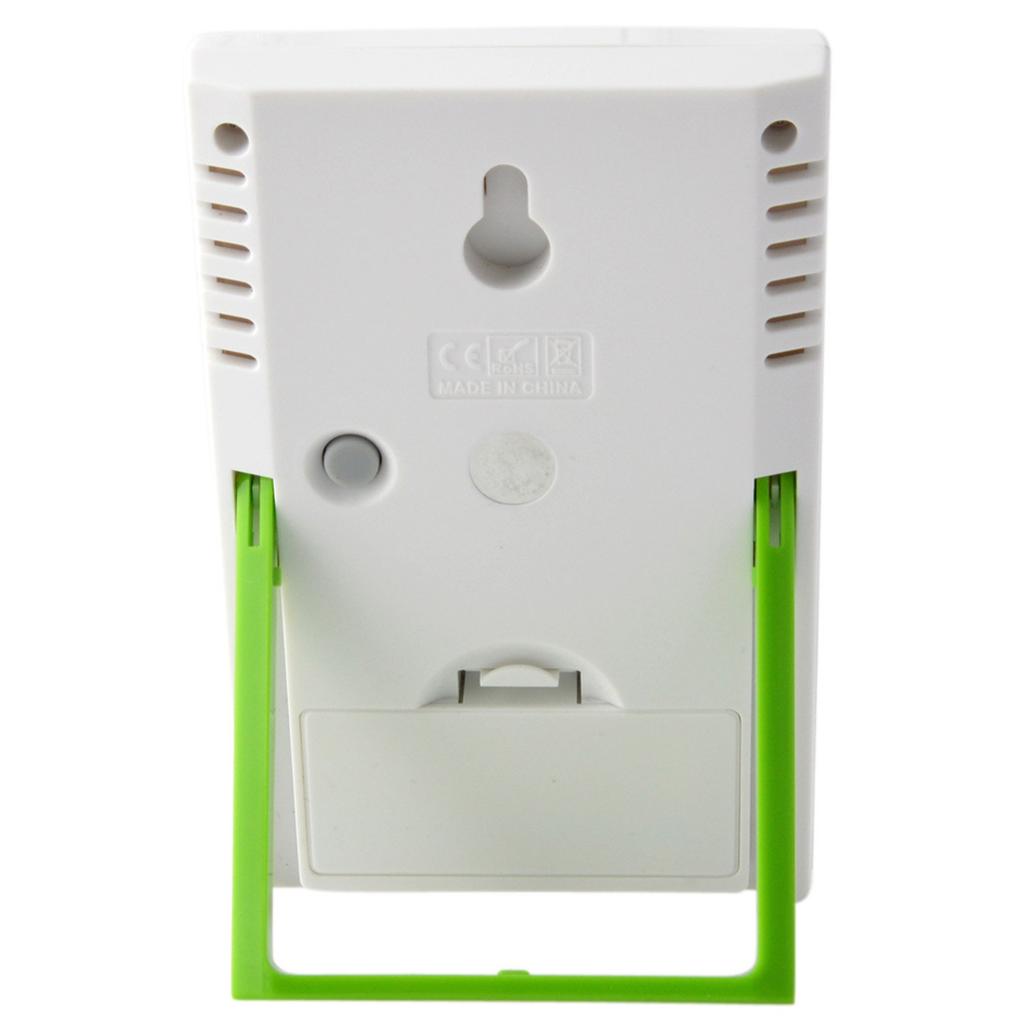 LINKSY LT094W Digital Timer with Alarm Clock, Count-Up and Count-Down Functions, White, Measures 4 Times Simultaneously (4 Multi-Time)