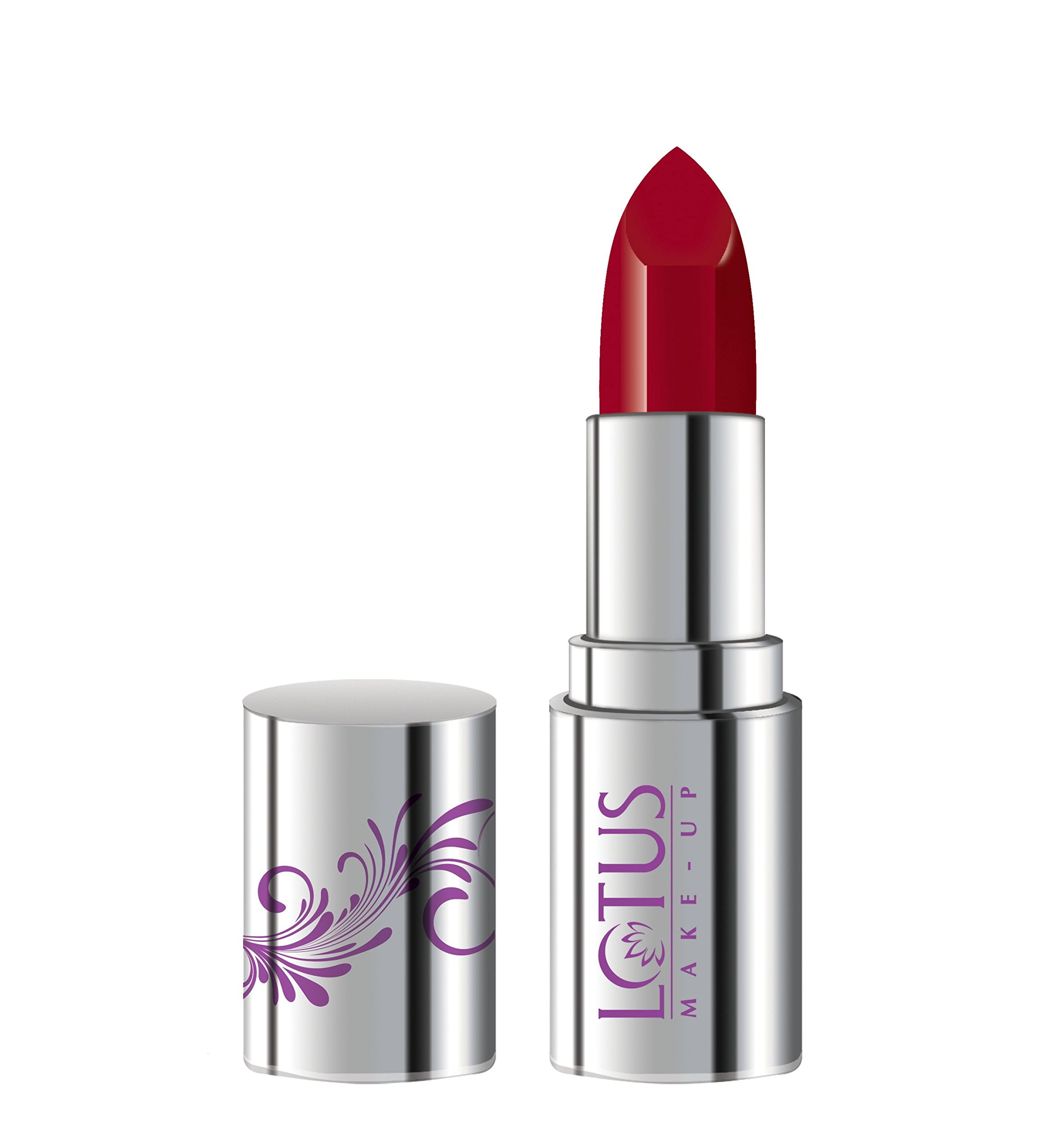 

Lotus Makeup Ecostay Butter Matte Lip Colour, Red Rave, 4.2g