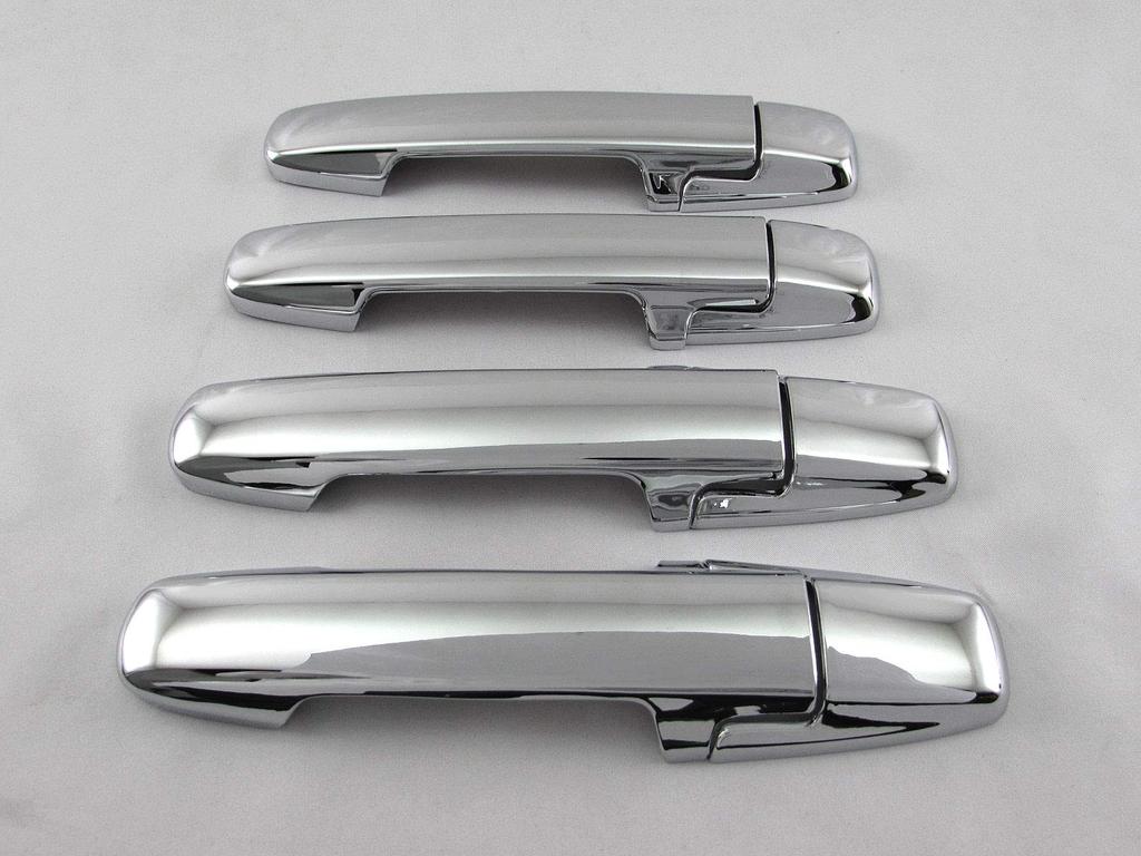 BRIGHTZ Chrome Door Handle Covers for Wagon R MH55S Compatible with MH Wagon R 35195 MH35S, [SPA-NOBU-FS-A2B0C2] MH35, MH55, H35, H55, 35, 55, Hybrid,