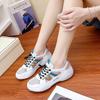 2025Women's Designer Sandals Summer Breathable Hollow Women Casual Beach Shoes Metal Decorative Transparent Women Shoes Sneakers