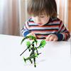 Devil Robot Action Figure with Wing Weapon Accessory Movable Joints 3D Printed Robot Model Toy Stress Relief Articulated Dummy Figurine Decoration