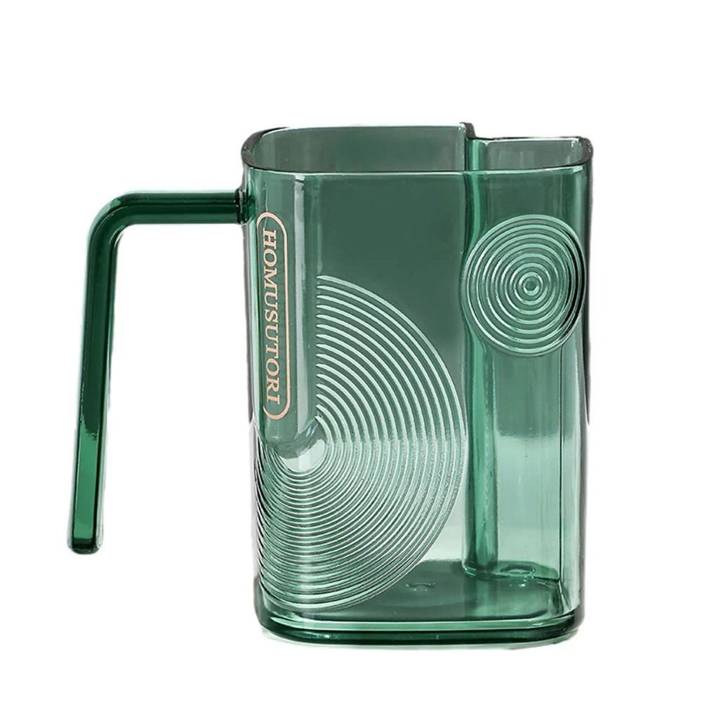 Transparent Toothbrush Cup Draining Hole Drink Tumbler Bathroom Washing Cups Mouthwash Cup  Travel