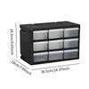 Drawer Organizer Storage Tool Box Bathroom Container Garage for Bolts Screws Parts