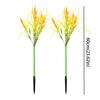 7 Heads Design Solar Powered Light Ground Plug Solar Powered Wheat Ear Light Rice Lamp Style Decorative Lighting LED Solar Lamp