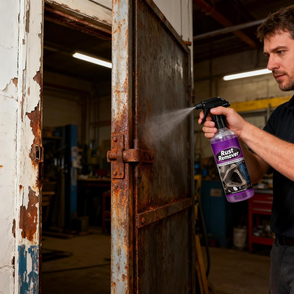100ml Car Rust Remover Spray Safe for Auto Paint Metal Surface Treatments for Chassis Wheels Tools Prevents Corrosion Degreaser