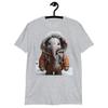 Cute Baby Elephant Winter Graphic Short-Sleeve Unisex T-Shirt | Fun Animal Tee