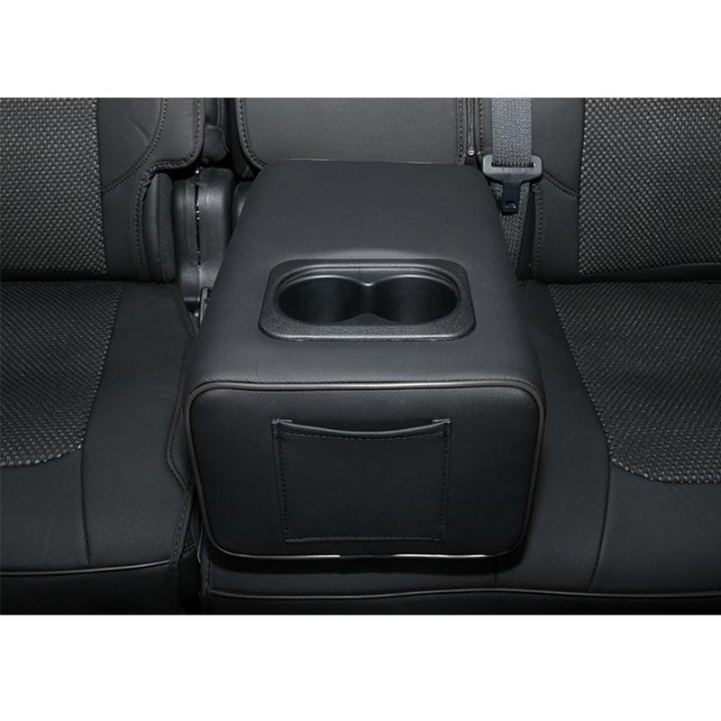 Universal Car Rear Seat Armrest 2 Row Console Box With Cup Holder Arm Rest Backseat Armrest Console Box For Ford All Cars
