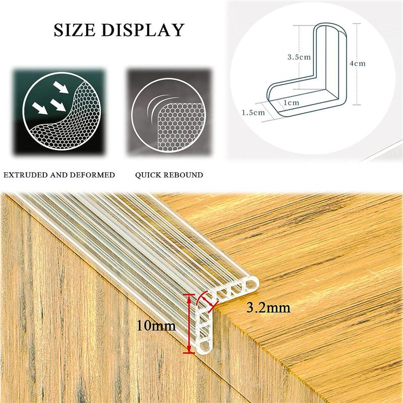 A71Z 1Set Protectors For Corners And Edges Drink Protects Corners And Edges Corners And Edges PVC B