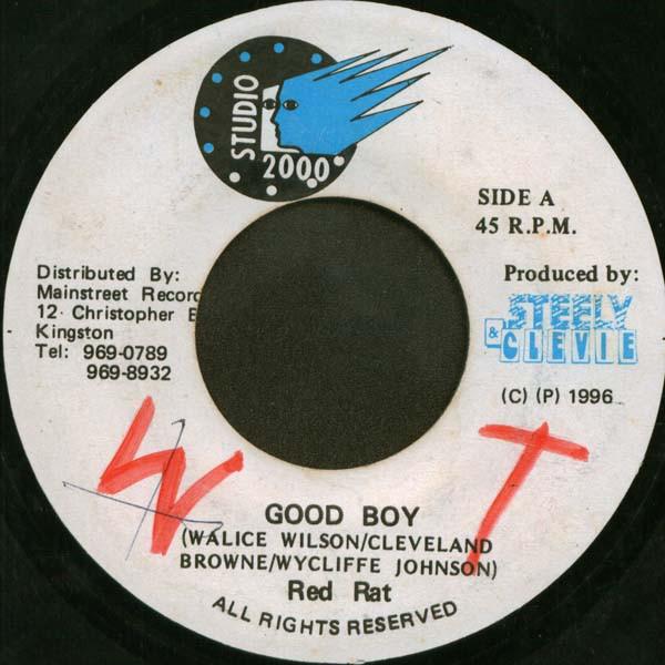 

7inch Record RED RAT - Good Boy NONE Studio 2000 1996 Jamaica Reggae, Ska & Dub Used