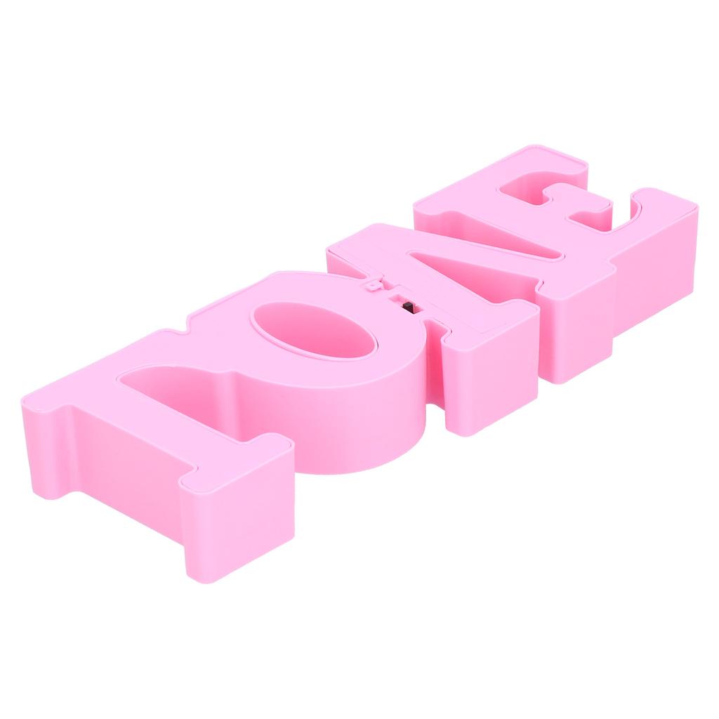 LOVE Lamp 10LED Night Light for Proposal Confession Wedding Anniversary Party Warm White