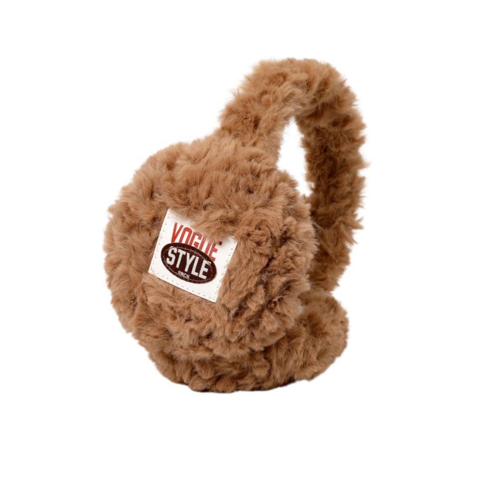 

Складная плюшевая грелка для ушей, утолщенная защита для ушей, модные зимние теплые наушники, женские