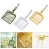 Cats Litters Scoops,Plastic Sifter Cats Litters Shovel Kitties Scooper Mesh Shovel with Long Handle Kitten Poop Lifter