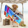 Fall Guys Adventure Beach Towel Quick-Dry Soft Microfiber Comfortable Lightweight Perfect for Traveling Yoga Camping and Swimming