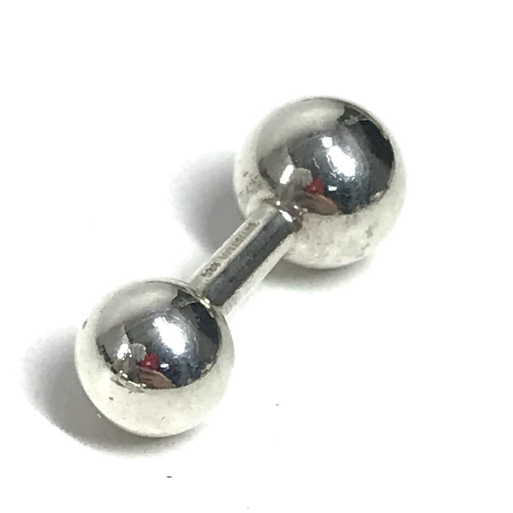 TIFFANY&Co. Logo Accessory Jewelry Cuffs SV925 Silver
