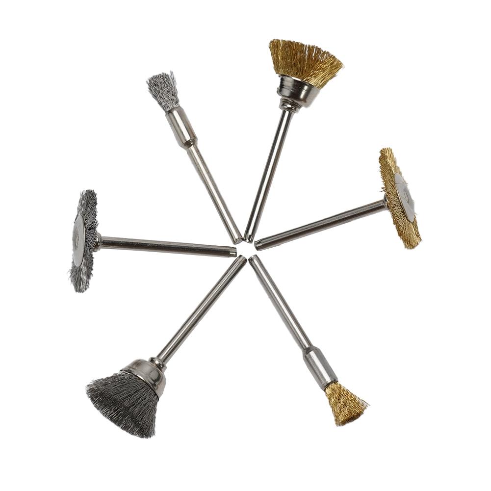 Brass Brush Metalworking Removal Brush Rotary Tools Brand New