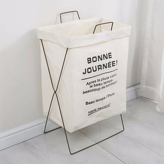 Large Waterproof Japanese-Style Foldable Fabric Laundry Hamper