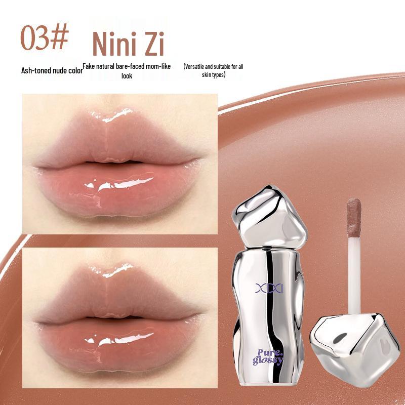Xixi Radiant Dewy Lip Glaze: Moisturizing, Hydrating, Non-Sticky, Long-Lasting Gloss for Plump, Bright Lips