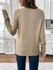 Hundred Percent Clothing - 2025 Sweet Style Loose Knit Sweater with Cherry Jacquard for Women