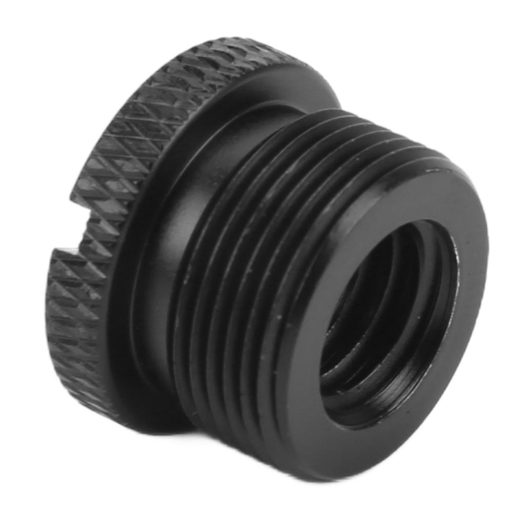 Screws Thread Adapter for Micphone Stand 3 8 Inch Female To 5 8 Inch Male Screw AdapterBlack F19A