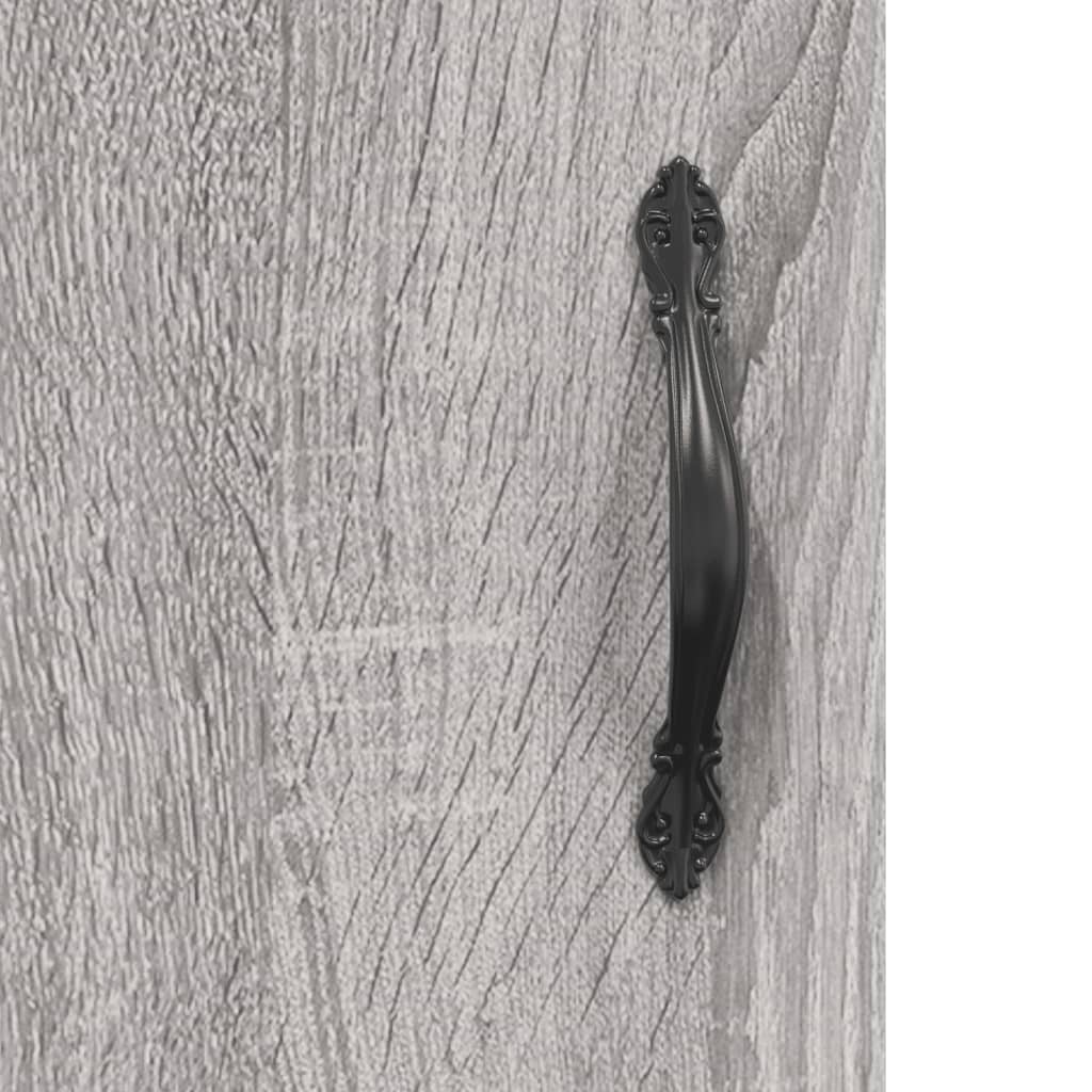 Sideboard Gray Sonoma 69.5 x 34 x 90 cm Particleboard