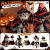 Pet Halloween Cape and Hat Set for Cats and Dogs - Costume Accessories for Holiday Parties