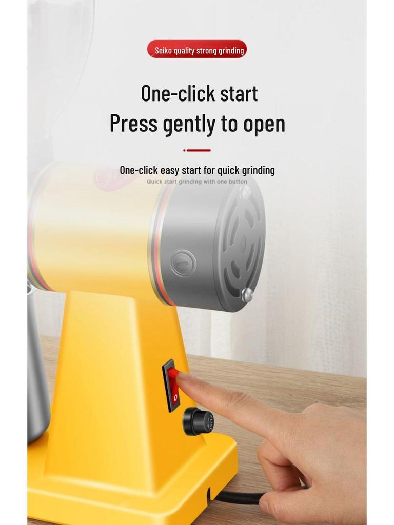 Elektrische Kaffeebohnen- und Kaffeepulver-Mühle für den Haushalts-Filterkaffee