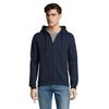 SOLS Mens Seven Full Zip Hooded Sweatshirt / Hoodie
