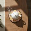 Bohemian Ceramic Coaster HeatResistant Design Cup Mats NonSlip Mandala Pattern Mat for