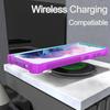 Custodia per Telefono Lussuosa Trasparente Antiurto Resistente per Samsung Galaxy S25 S24 S23 S22 S21 Ultra Plus S24FE S23FE Copertura a Doppio Strato
