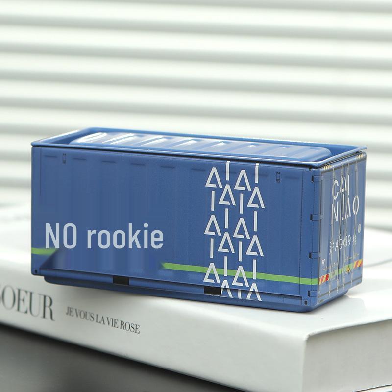 Trendy Miniature Tinplate Storage Box for Figurines