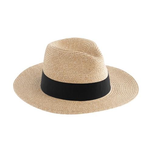 Beechfield Straw Lightweight Fedora
