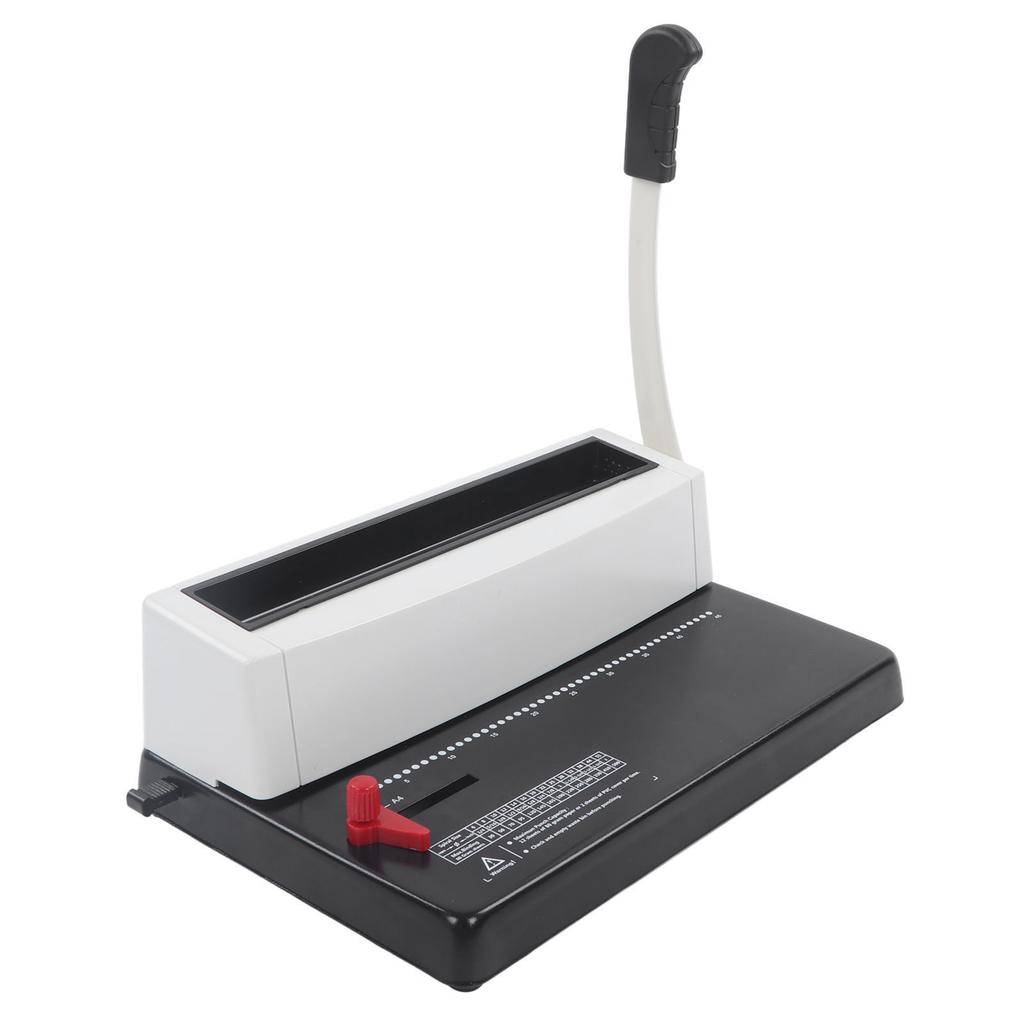 Spiral Coil Binding Machine Humanized Handle Round Hole Punch Wire Binder Machine for Letter Size