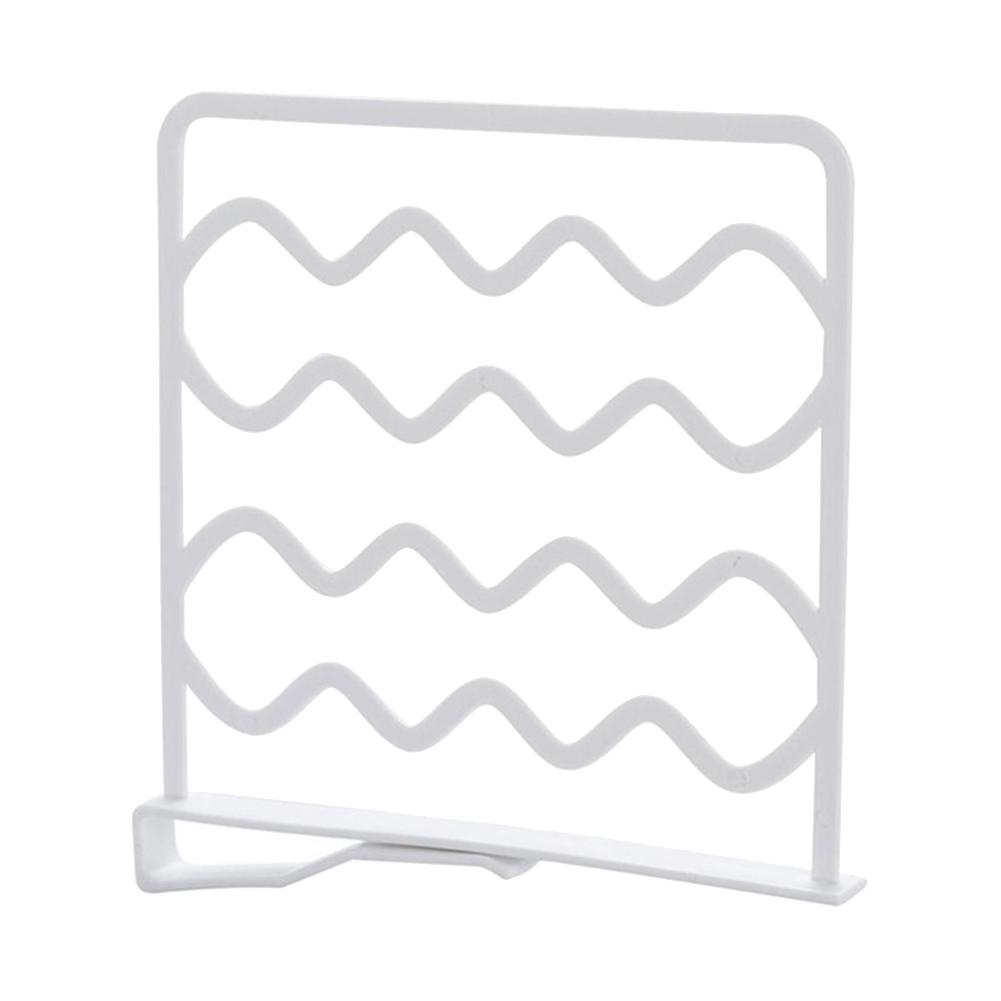 Clothes Space Divider Wardrobe Shelf Saving Rack Organizer