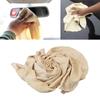 Natural Chamois Leather Car Cleaning Cloth Wash Suede Absorbent Quick Dry Towel